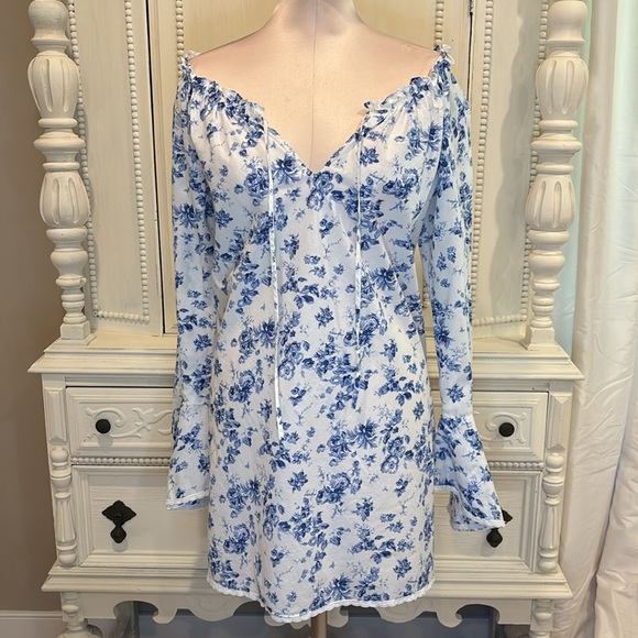 Vintage Y2K Victoria Secret Floral Cotton  Dress Nightie Size Medium - Picture 2 of 7